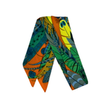 YF08-T33 COLORFUL TROPICAL BOTANICAL PRINT