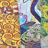 YF08-C58 ART QUILT PATTERN SCARF - German Fuentes Wholesale of Leather Handbags, Belts and Accessories - German Fuentes