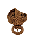 CINT-52 BRAIDED ELASTIC D-RING BUCKLE BELT