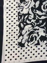 YF08-C116 FLOWER PRINTED SMALL SQUARE SCARF