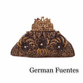 NF734 EVENIN SHOULDER AND CLUTCH BAG - German Fuentes Wholesale of Leather Handbags, Belts and Accessories - German Fuentes