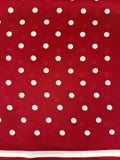 YF08-C1 POLKA DOTS SCARF - German Fuentes Wholesale of Leather Handbags, Belts and Accessories - German Fuentes