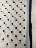 YF08-C1 POLKA DOTS SCARF - German Fuentes Wholesale of Leather Handbags, Belts and Accessories - German Fuentes