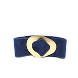 CINT-069 GOLD METALLIC BUCKLE BELT - German Fuentes Wholesale of Leather Handbags, Belts and Accessories - German Fuentes