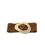 CINT-069 GOLD METALLIC BUCKLE BELT - German Fuentes Wholesale of Leather Handbags, Belts and Accessories - German Fuentes