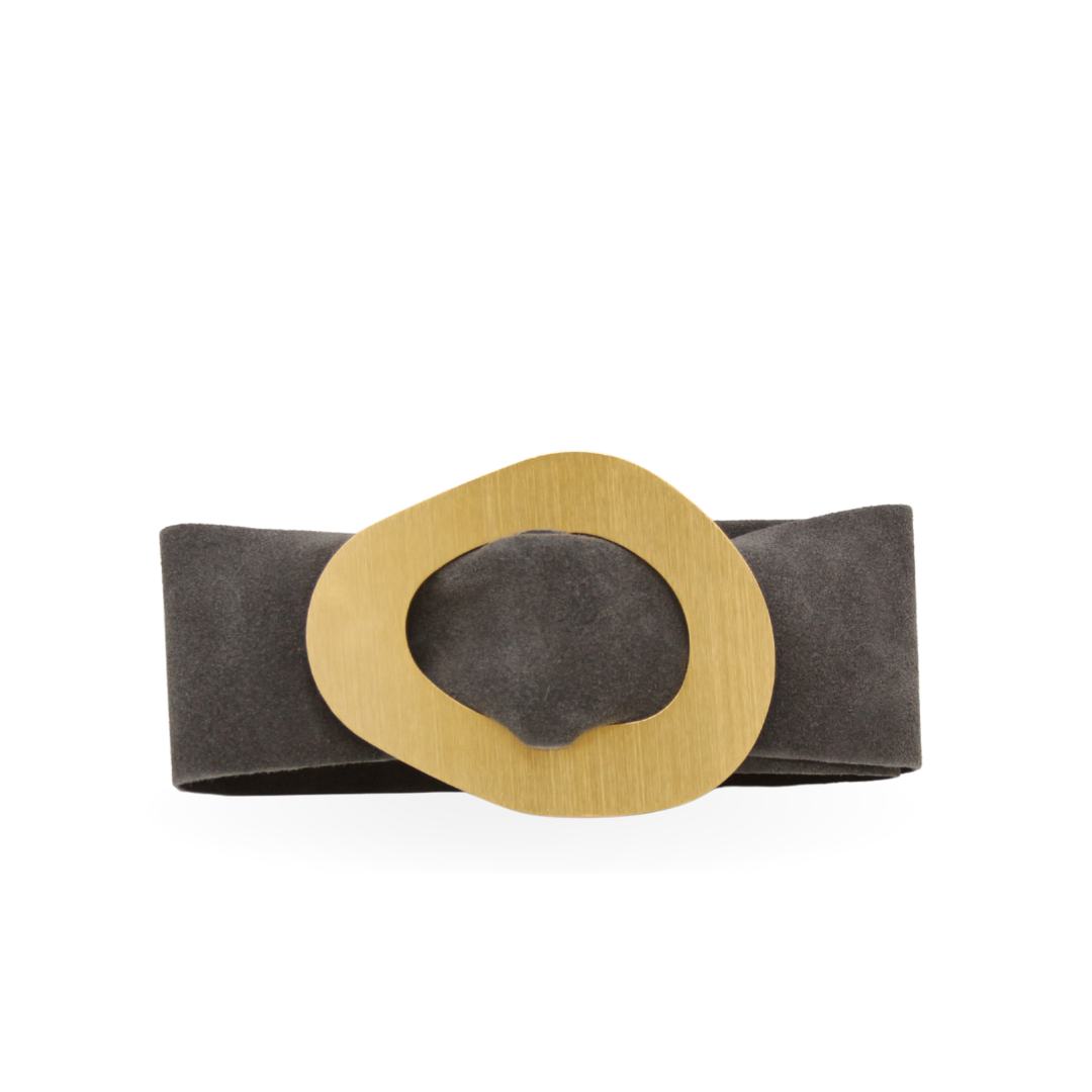 CINT-069 GOLD METALLIC BUCKLE BELT - German Fuentes Wholesale of Leather Handbags, Belts and Accessories - German Fuentes
