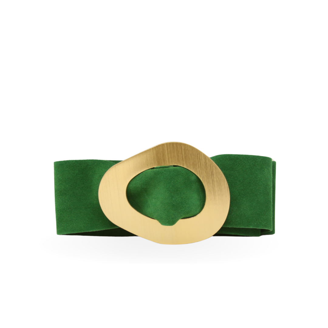 CINT-069 GOLD METALLIC BUCKLE BELT - German Fuentes Wholesale of Leather Handbags, Belts and Accessories - German Fuentes