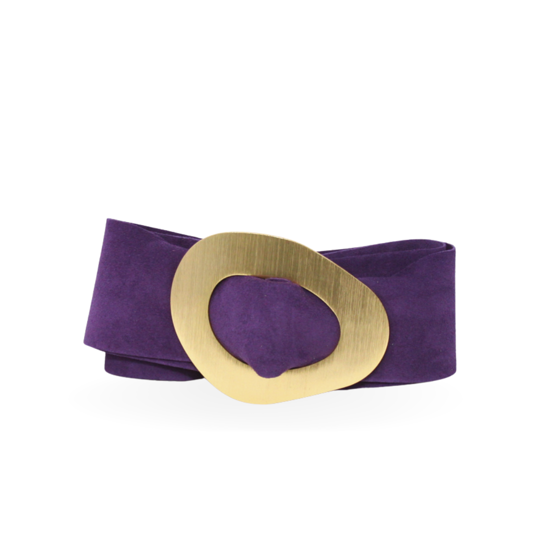 CINT-069 GOLD METALLIC BUCKLE BELT - German Fuentes Wholesale of Leather Handbags, Belts and Accessories - German Fuentes