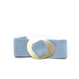 CINT-069 GOLD METALLIC BUCKLE BELT - German Fuentes Wholesale of Leather Handbags, Belts and Accessories - German Fuentes