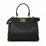 GF0823 GENUINE ITALIAN LEATHER HANDLE AND CROSSBODY BAG - German Fuentes Wholesale of Leather Handbags, Belts and Accessories - German Fuentes