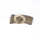 CINT-069 GOLD METALLIC BUCKLE BELT - German Fuentes Wholesale of Leather Handbags, Belts and Accessories - German Fuentes
