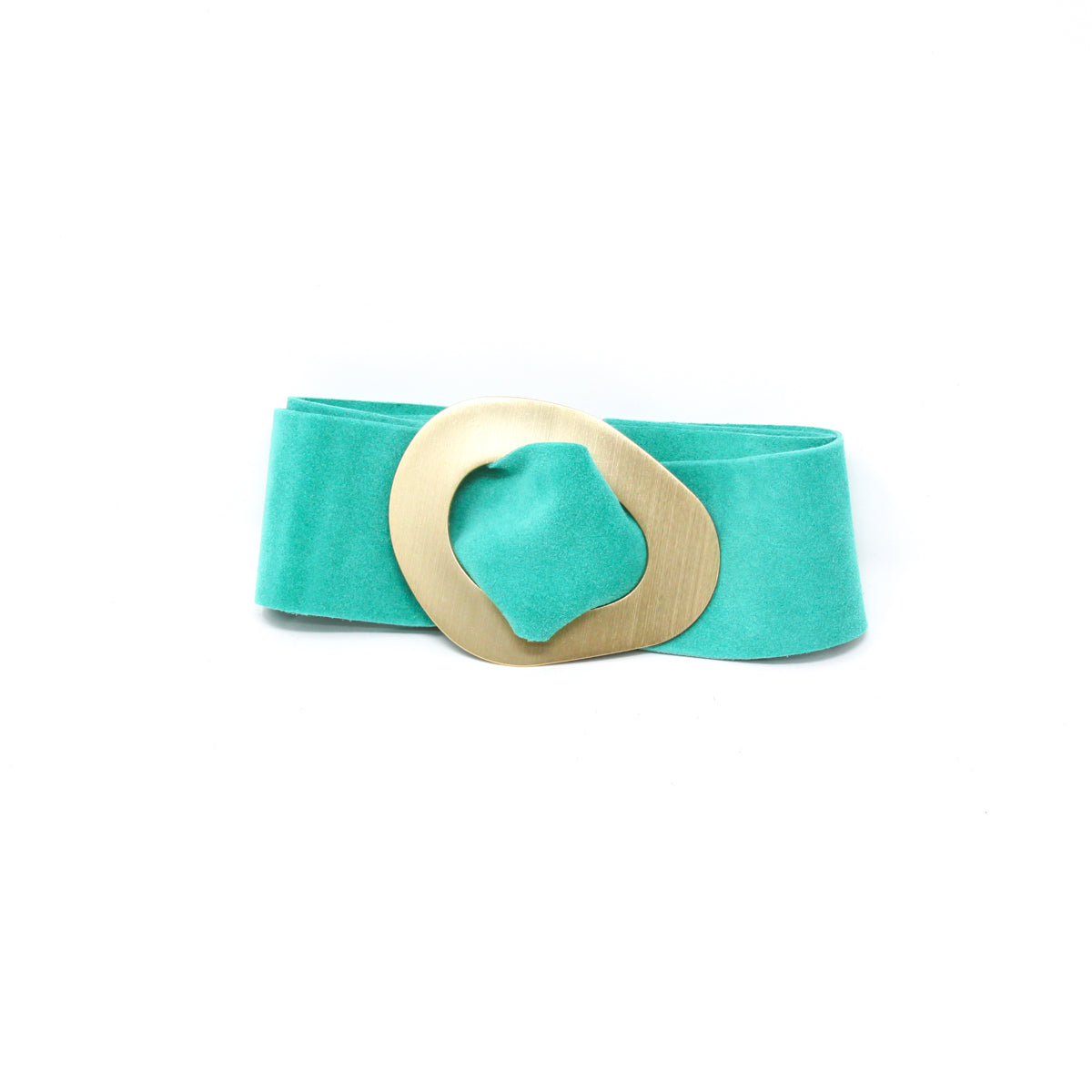 CINT-069 GOLD METALLIC BUCKLE BELT - German Fuentes Wholesale of Leather Handbags, Belts and Accessories - German Fuentes