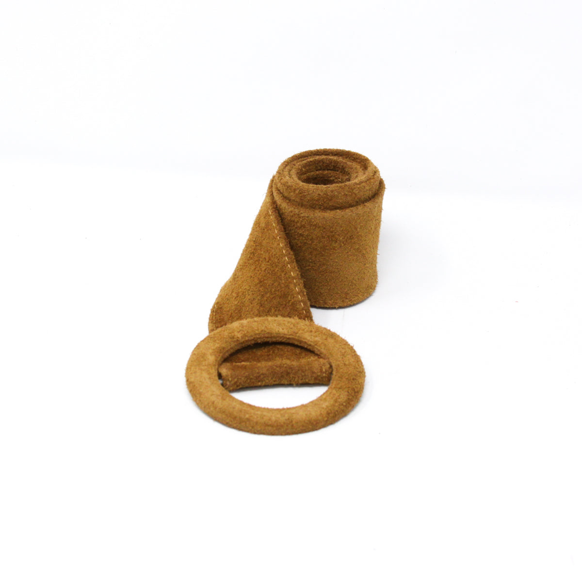 CINT-07 CIRCLE BUCKLE SUEDE BELT - German Fuentes Wholesale of Leather Handbags, Belts and Accessories - German Fuentes