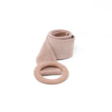 CINT-07 CIRCLE BUCKLE SUEDE BELT - German Fuentes Wholesale of Leather Handbags, Belts and Accessories - German Fuentes
