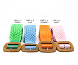 CINT-11 WOODEN BUCKLE STRETCH BELT