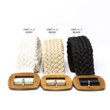 CINT-11 WOODEN BUCKLE STRETCH BELT