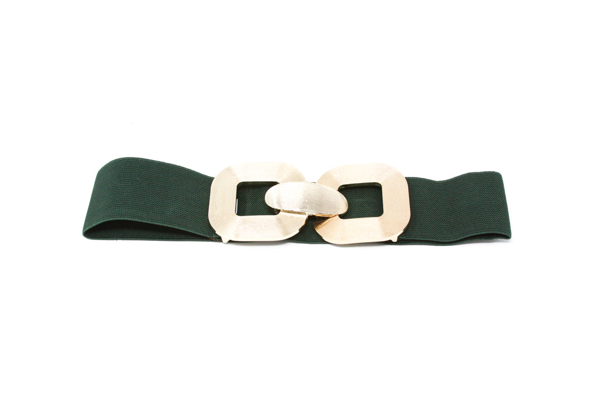CINT-20 METAL BUCKLE STRETCH BELT - German Fuentes Wholesale of Leather Handbags, Belts and Accessories - German Fuentes