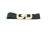 CINT-20 METAL BUCKLE STRETCH BELT - German Fuentes Wholesale of Leather Handbags, Belts and Accessories - German Fuentes