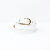 CINT-31 ADJUSTABLE LEATHER CROC BELT - German Fuentes Wholesale of Leather Handbags, Belts and Accessories - German Fuentes