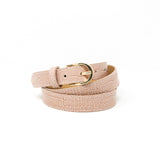 CINT-31 ADJUSTABLE LEATHER CROC BELT - German Fuentes Wholesale of Leather Handbags, Belts and Accessories - German Fuentes