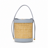 GF0825 GENUINE ITALIAN LEATHER BUCKET BAG