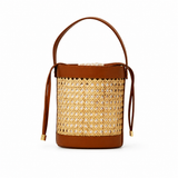 GF0825 GENUINE ITALIAN LEATHER BUCKET BAG