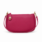 GF2576 GENUINE ITALIAN LEATHER SHOULDER AND CROSSBODY BAG