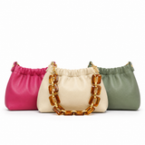 GF1020 GENUINE ITALIAN LEATHER CLUTCH AND CROSSBODY BAG