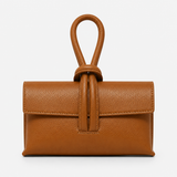 GF0467 GENUINE ITALIAN LEATHER WRISTLET BAG