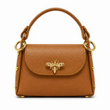 GF1085 GENUINE ITALIAN LEATHER BUMBLEBEE MINI BAG