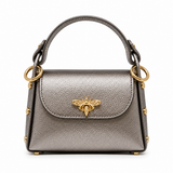 GF1085 GENUINE ITALIAN LEATHER BUMBLEBEE MINI BAG