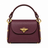 GF1085 GENUINE ITALIAN LEATHER BUMBLEBEE MINI BAG