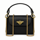 GF1085 GENUINE ITALIAN LEATHER BUMBLEBEE MINI BAG