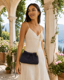 GF1021 | Raffia Chain-Handle Handbag