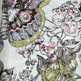 GF08-SQ78 VIBRANT FLORAL PRINT BIG SIZE SQUARE SCARF - German Fuentes Wholesale of Leather Handbags, Belts and Accessories - German Fuentes