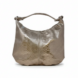 GF0873 GENUINE ITALIAN LEATHER TOTE METALLIC BAG - German Fuentes Wholesale of Leather Handbags, Belts and Accessories - German Fuentes