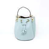GF0441 GENUINE ITALIAN LEATHER BUCKET BAG
