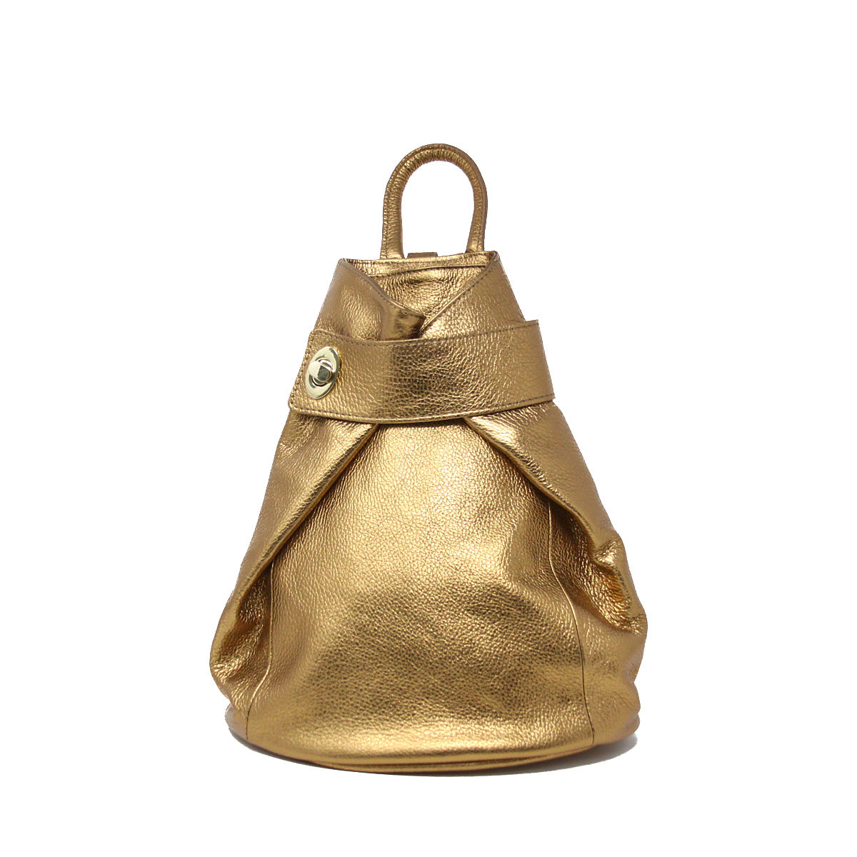 GF0241 GENUINE ITALIAN LEATHER FOLDABLE BACKPACK - German Fuentes Wholesale of Leather Handbags, Belts and Accessories - German Fuentes