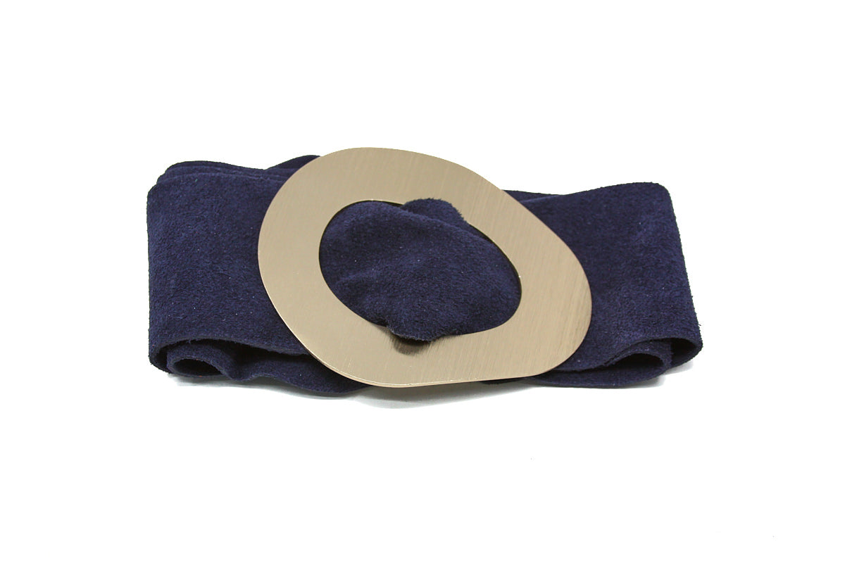 CINT-069 GOLD METALLIC BUCKLE BELT - German Fuentes Wholesale of Leather Handbags, Belts and Accessories - German Fuentes