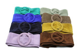 CINT-07 CIRCLE BUCKLE SUEDE BELT - German Fuentes Wholesale of Leather Handbags, Belts and Accessories - German Fuentes