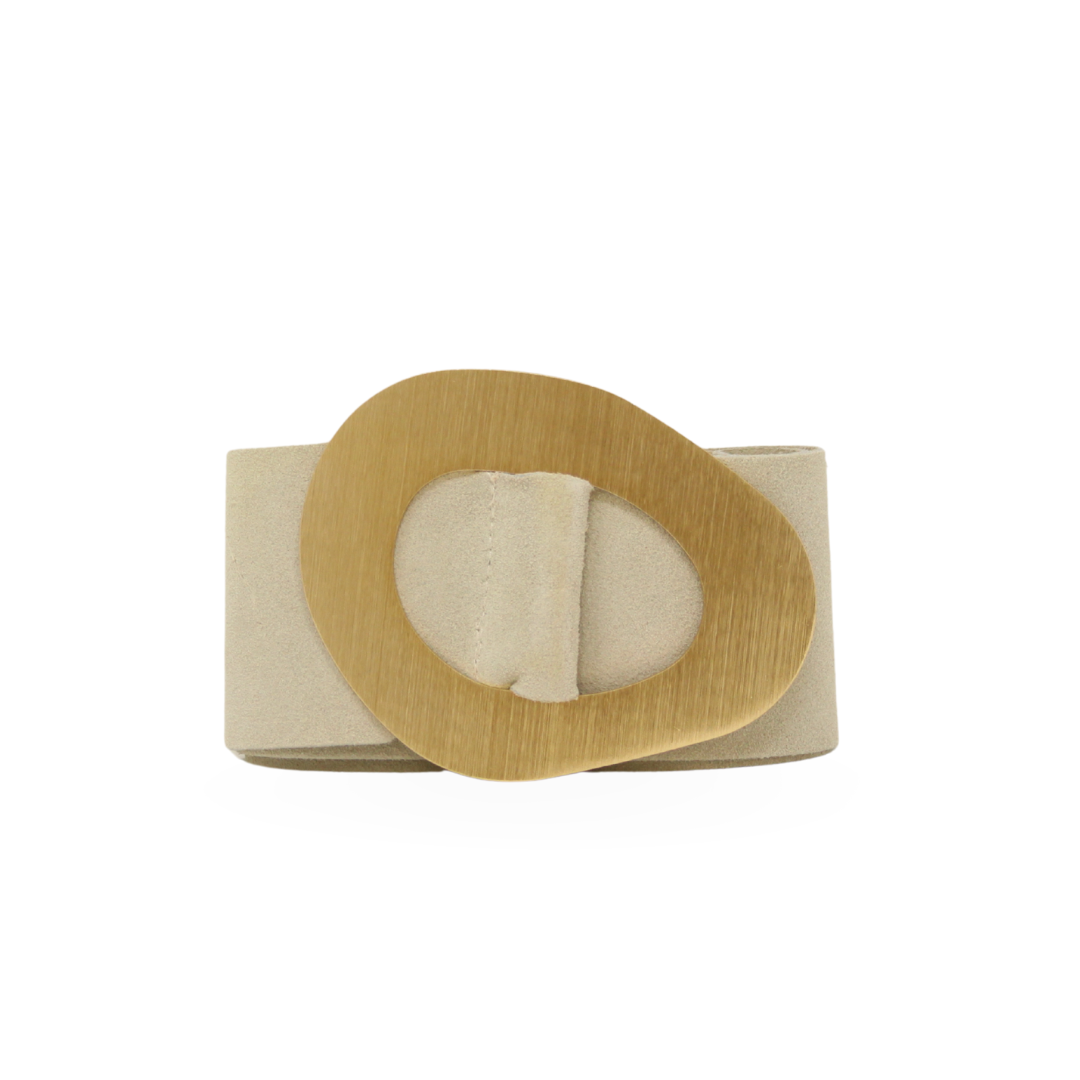 CINT-069 GOLD METALLIC BUCKLE BELT - German Fuentes Wholesale of Leather Handbags, Belts and Accessories - German Fuentes