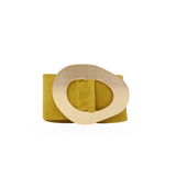 CINT-069 GOLD METALLIC BUCKLE BELT - German Fuentes Wholesale of Leather Handbags, Belts and Accessories - German Fuentes