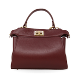 GF0823 GENUINE ITALIAN LEATHER HANDLE AND CROSSBODY BAG