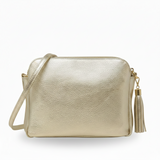 GF2031 GENUINE ITALIAN LEATHER SHOULDER AND CROSSBODY BAG
