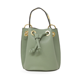 GF0441 GENUINE ITALIAN LEATHER BUCKET BAG