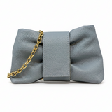 GF1109 GENUINE ITALIAN LEATHER CLUTCH, TOP HANDLE AND CROSSBODY BAG