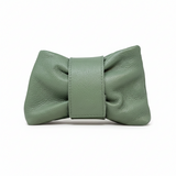 GF1109 GENUINE ITALIAN LEATHER CLUTCH, TOP HANDLE AND CROSSBODY BAG