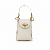 GF1080 GENUINE ITALIAN LEATHER BUMBLEBEE CLUTCH + CROSSBODY