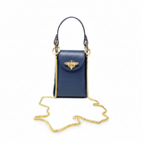 GF1080 GENUINE ITALIAN LEATHER BUMBLEBEE CLUTCH + CROSSBODY