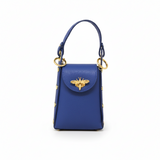 GF1080 GENUINE ITALIAN LEATHER BUMBLEBEE CLUTCH + CROSSBODY